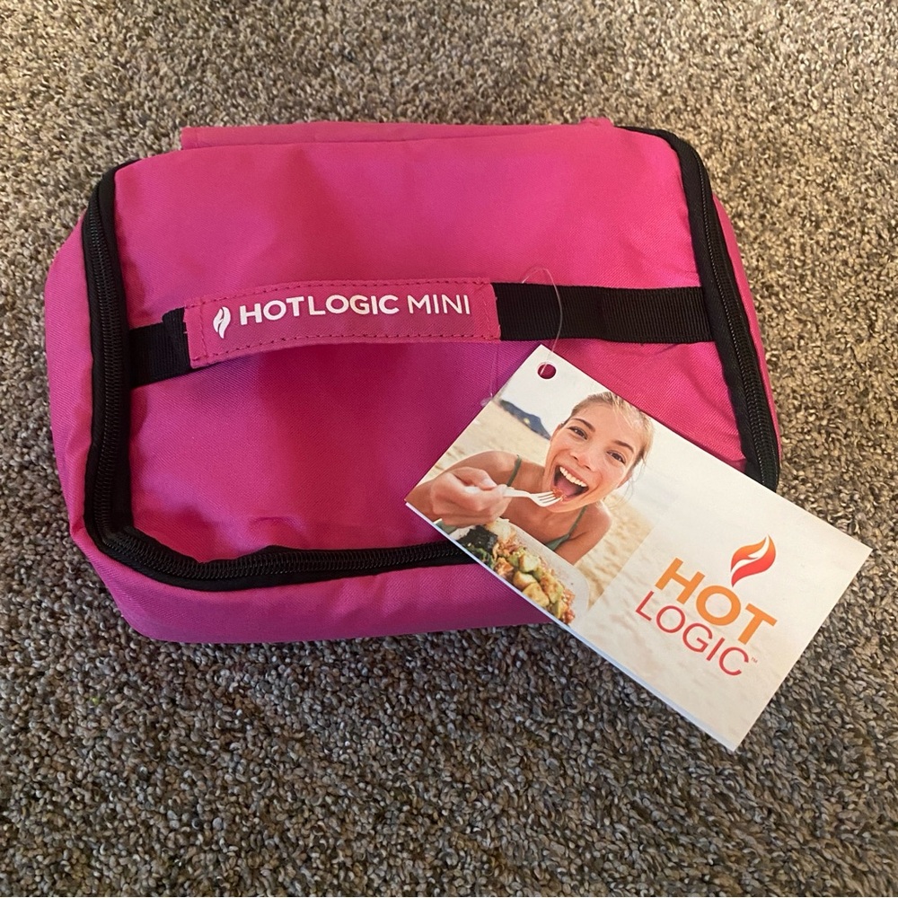 Hot Logic Mini Pink Insulated Bag